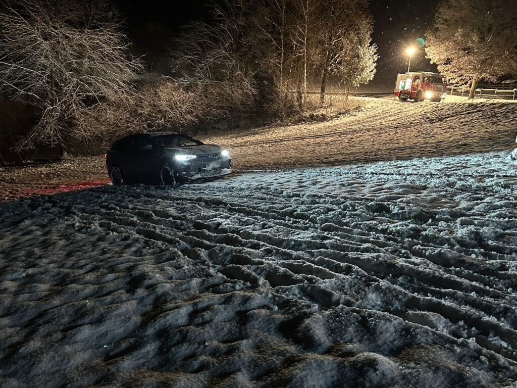 Einsätze aufgrund des ersten Wintereinbruches