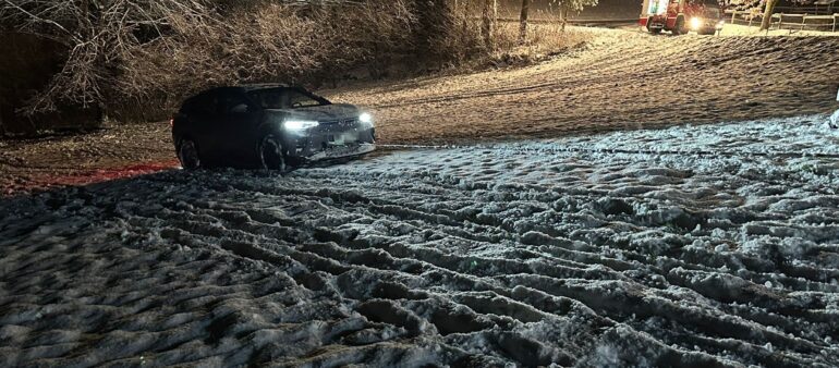 Einsätze aufgrund des ersten Wintereinbruches